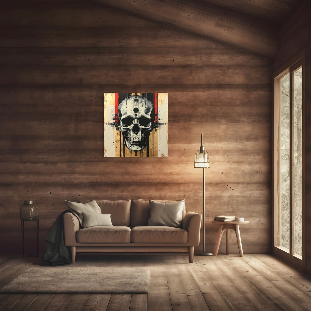 After the Bloom II kunstwerk op Silver Plated Mirror met reflecterend effect.