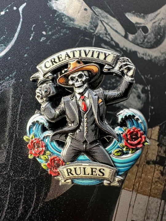 Hendrik Skullman Anstecknadel