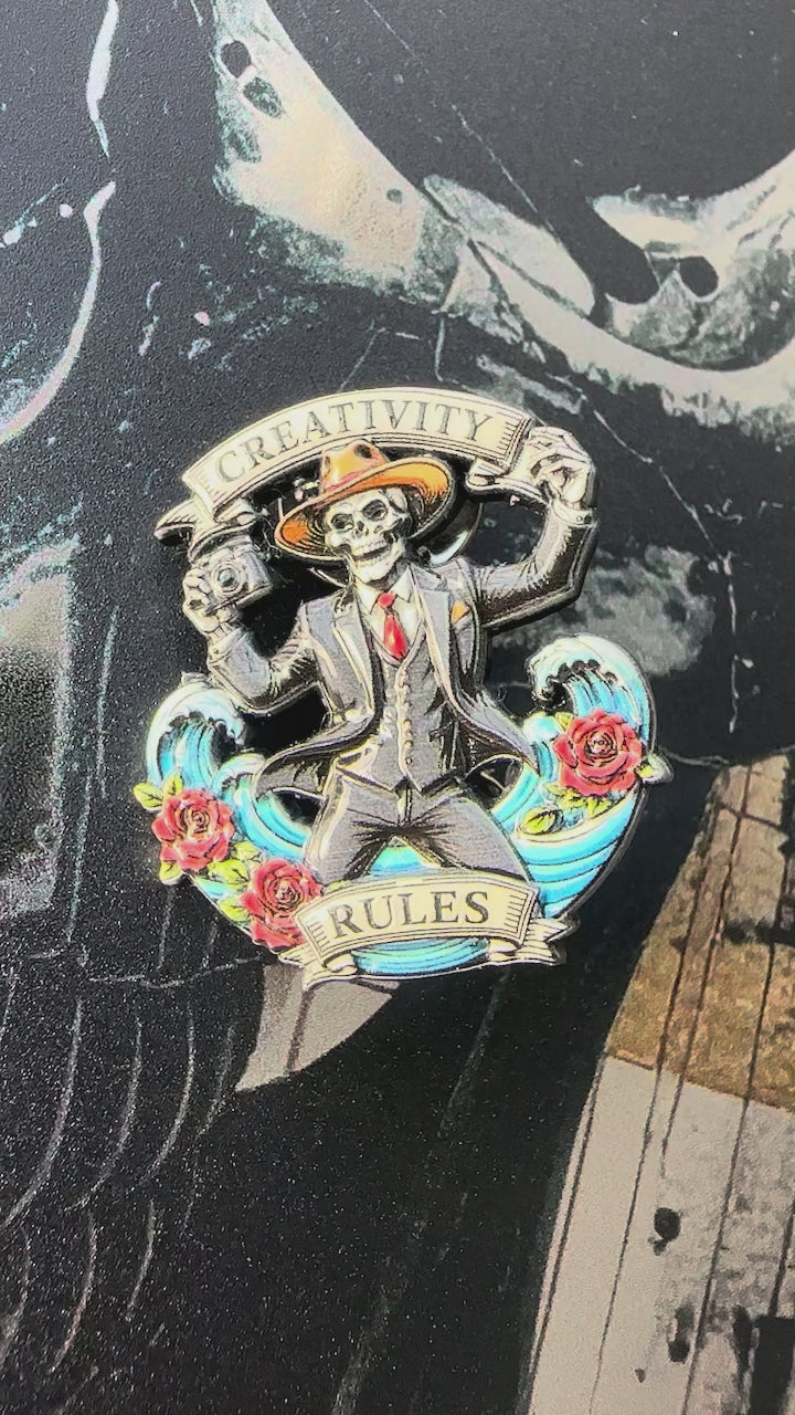 Auron Stormveil-Anstecknadel