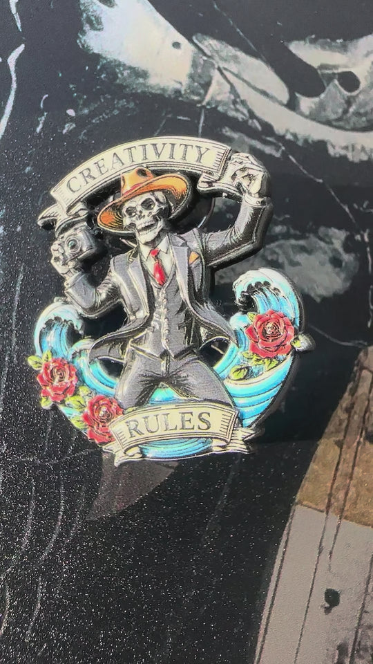 Hendrik Skullman Anstecknadel